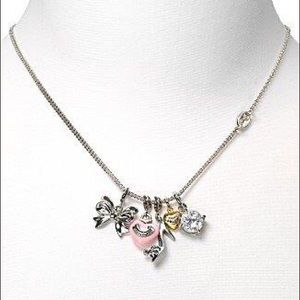 NWT Juicy Couture Mini Charm “Girly” Necklace Box